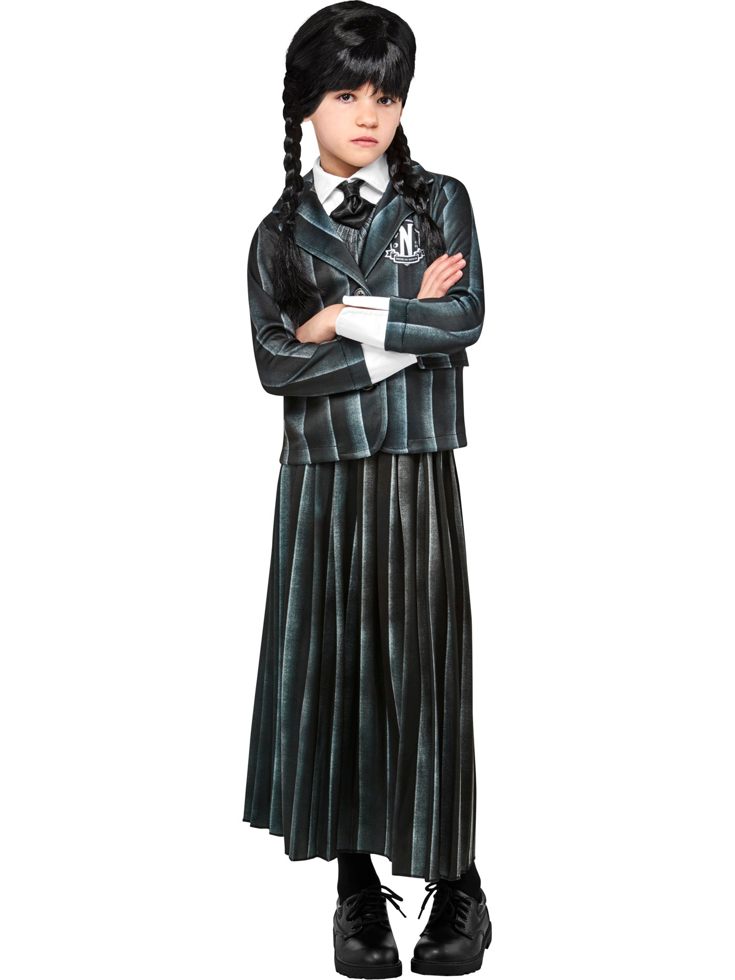 Strój szkolny dla dzieci Środa Addams
