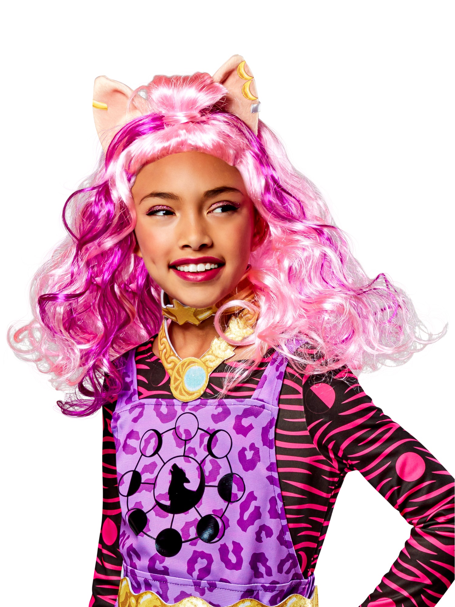 Peruka dla dzieci Monster High Clawdeen Wolf