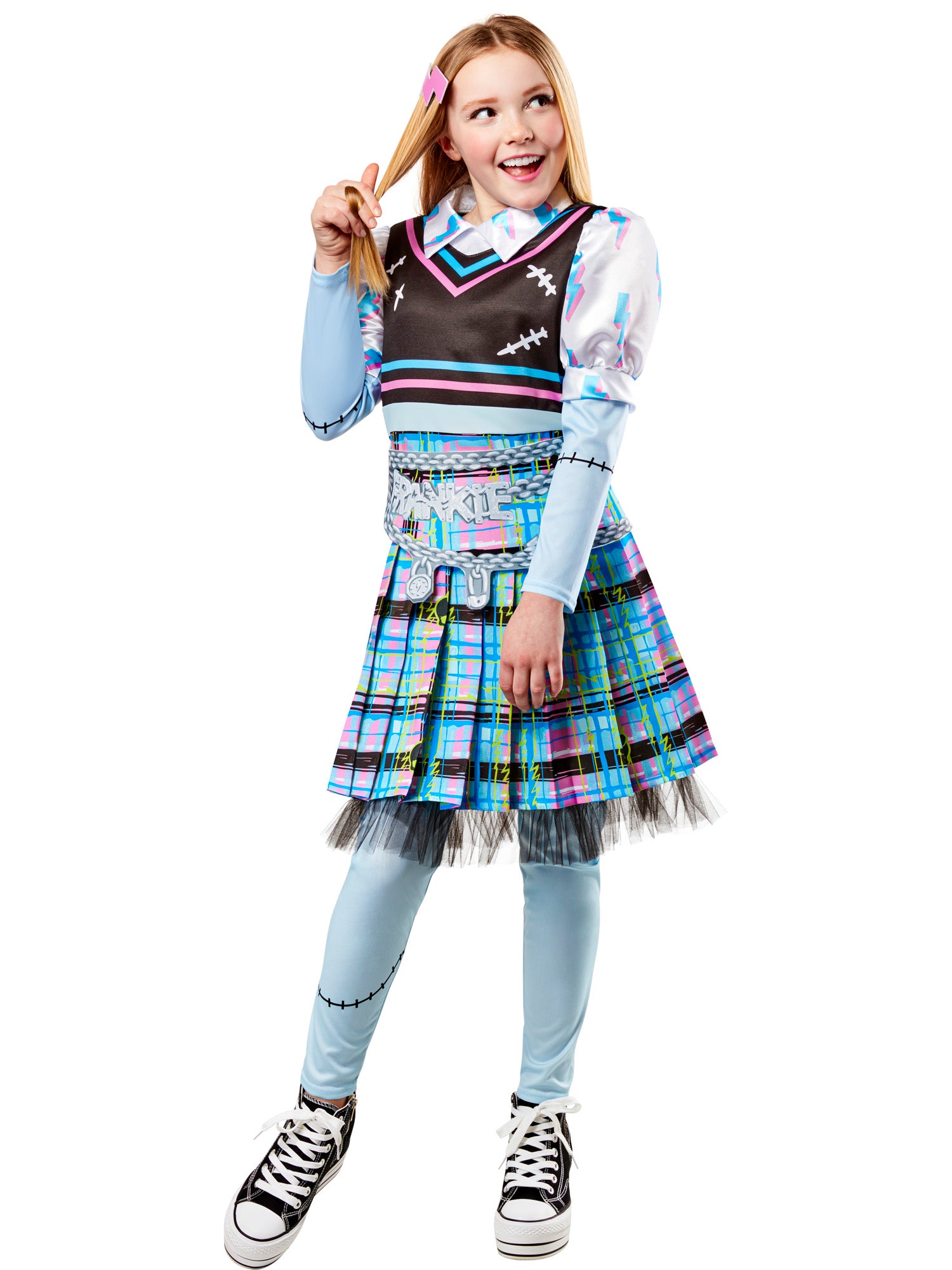 Kostium Deluxe dla Dzieci Monster High Frankie Stein