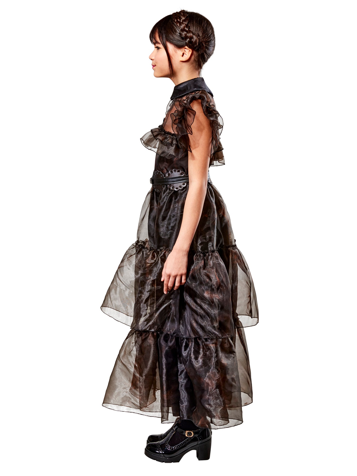 Kostium dla dzieci Środowa Addams z Rave'n