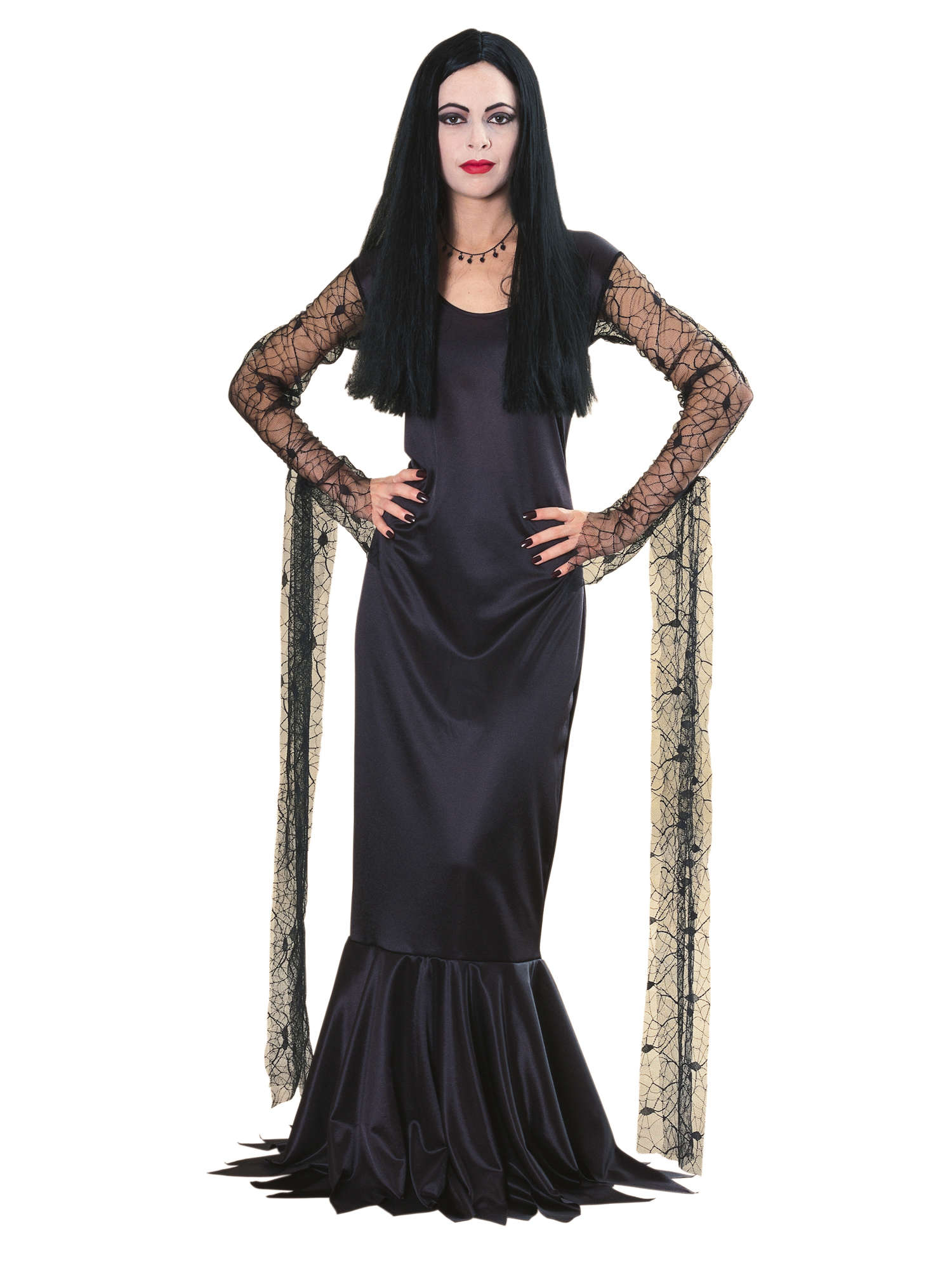 Kostium dla dorosłych Morticia Addams