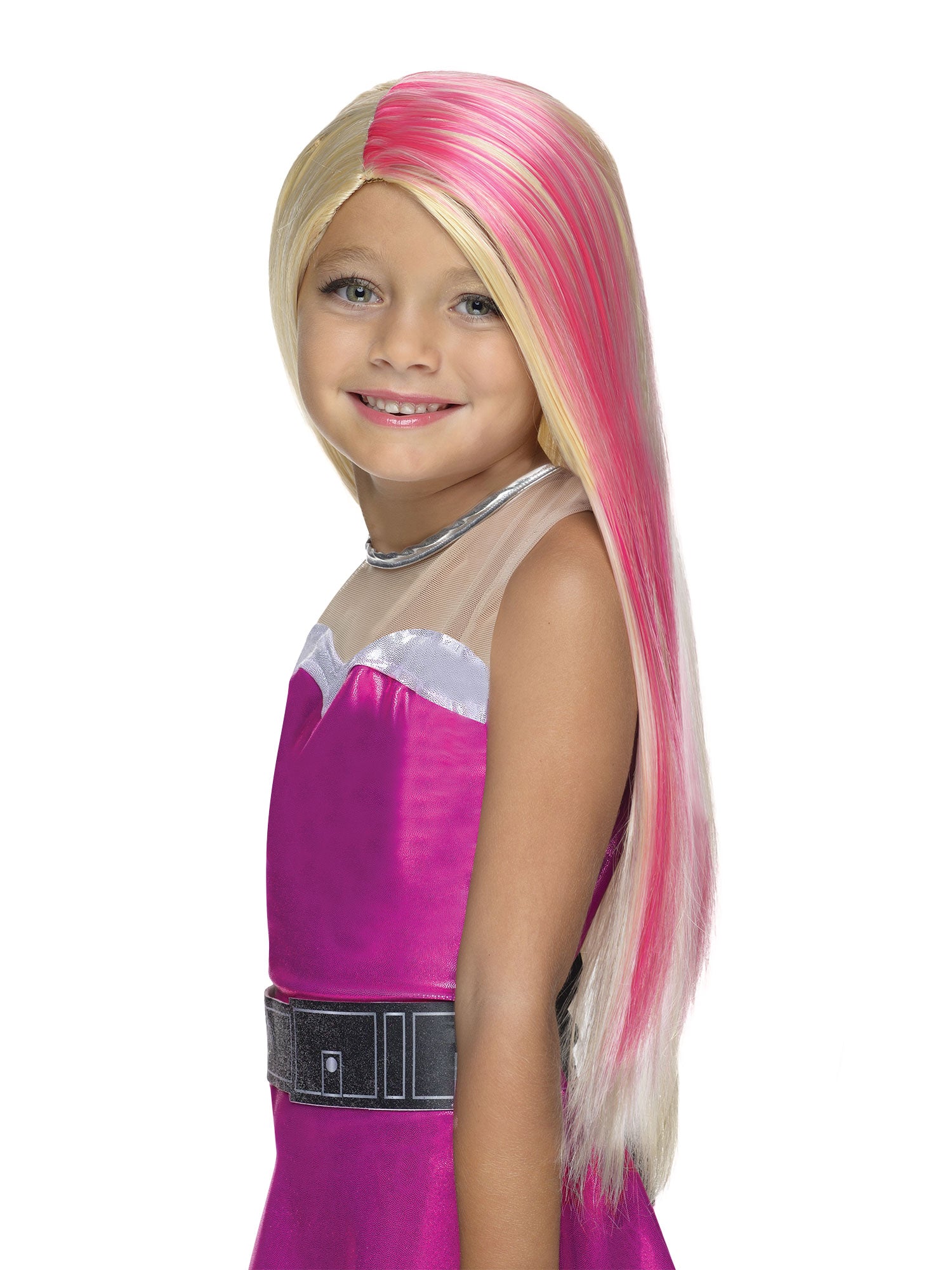 Peruka Barbie z brokatem