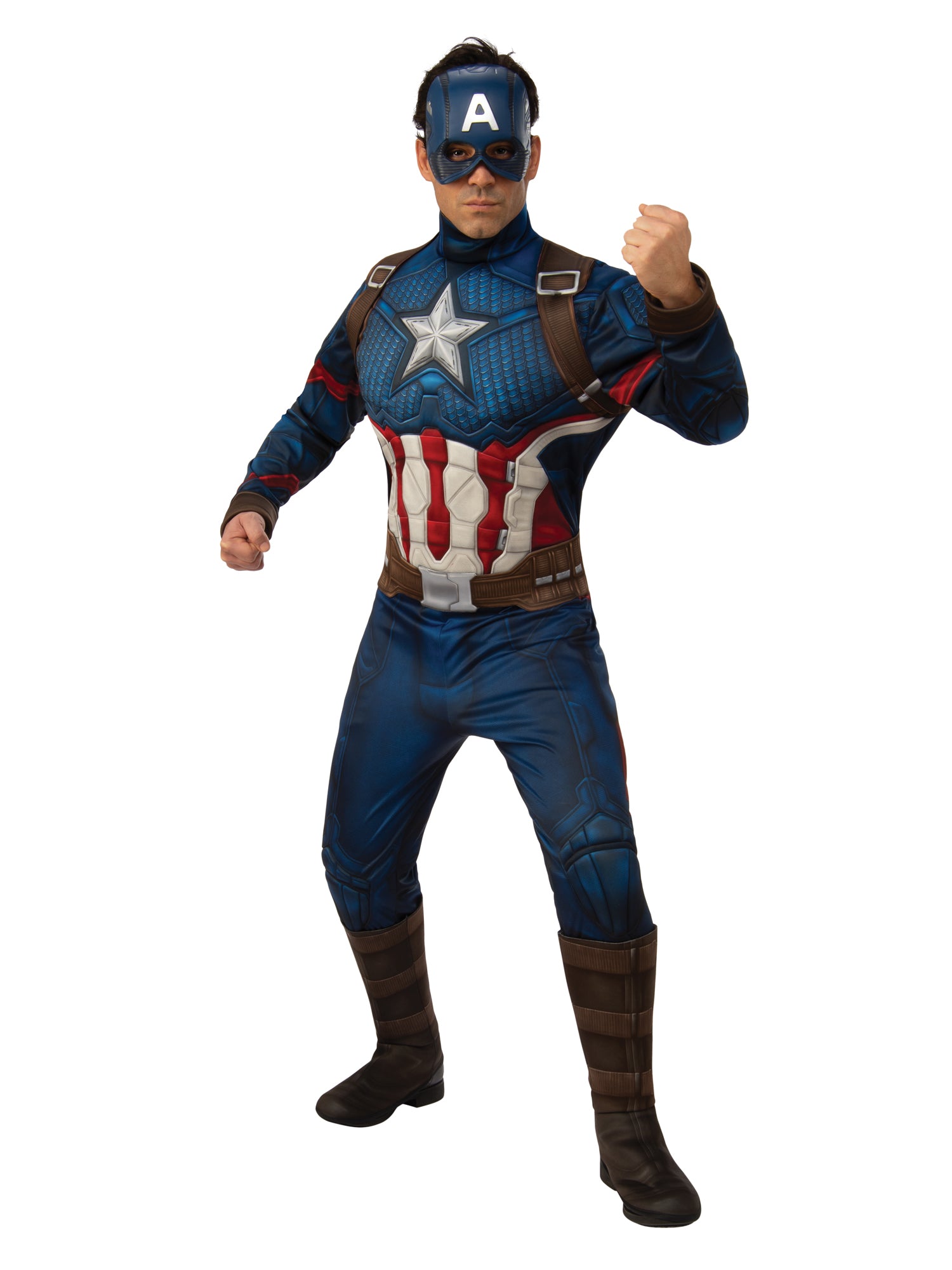 Kostium Deluxe Kapitana Ameryki dla Dorosłych z Marvel Endgame