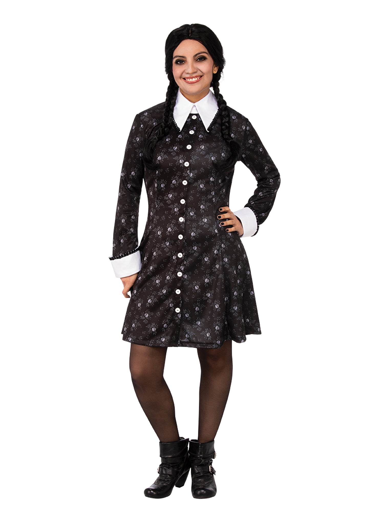 Strój dla dorosłych Wednesday Addams