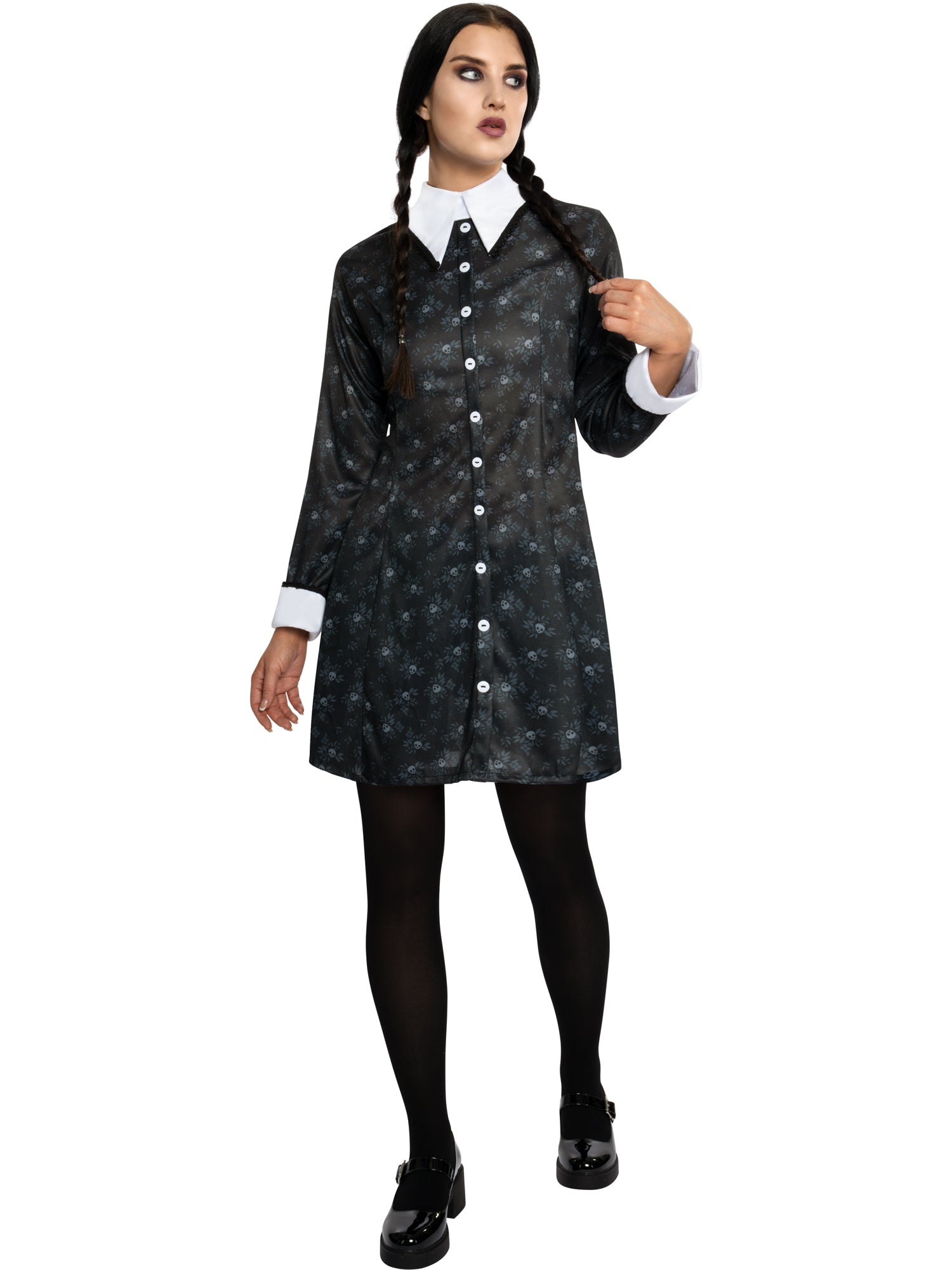 Strój dla dorosłych Wednesday Addams