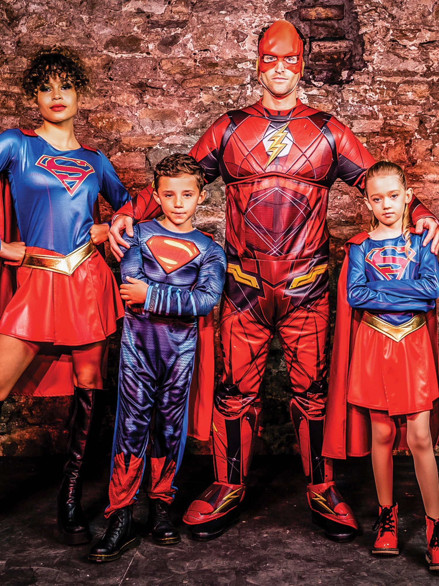 Kostium Flash Deluxe dla dorosłych z Ligi Sprawiedliwości