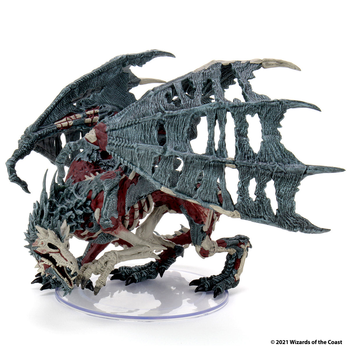 D&D Icons of the Realms: Boneyard Premium Set - Zielony Drakolicz (Zestaw 18)