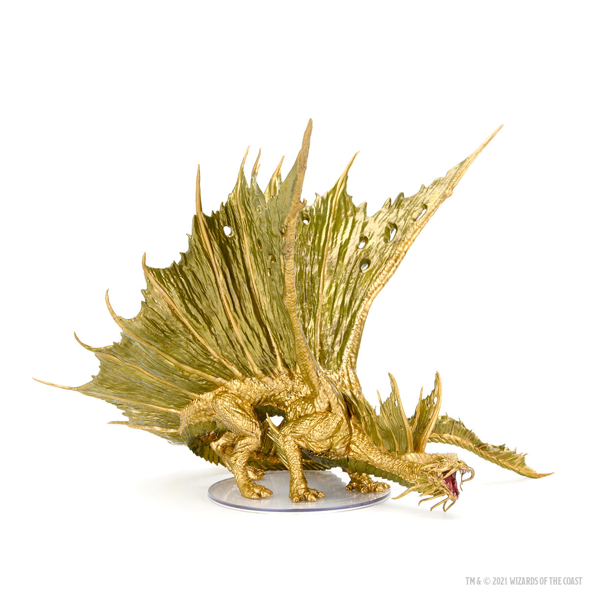 D&D Icons of the Realms: Dorosły Złoty Smok, Figurka Premium
