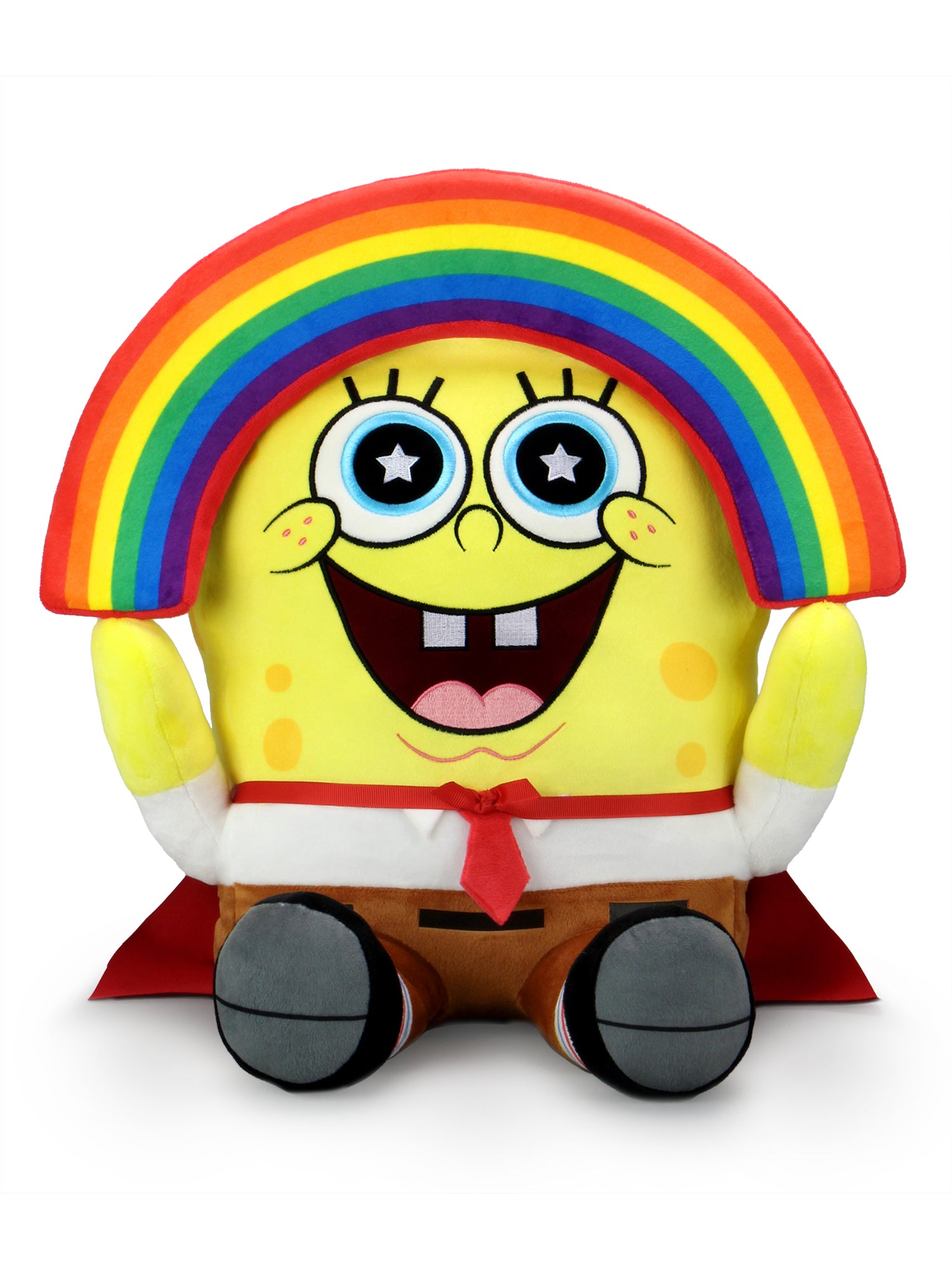 Pluszowy Spongebob Tęczowy Przytulak Wibrujący