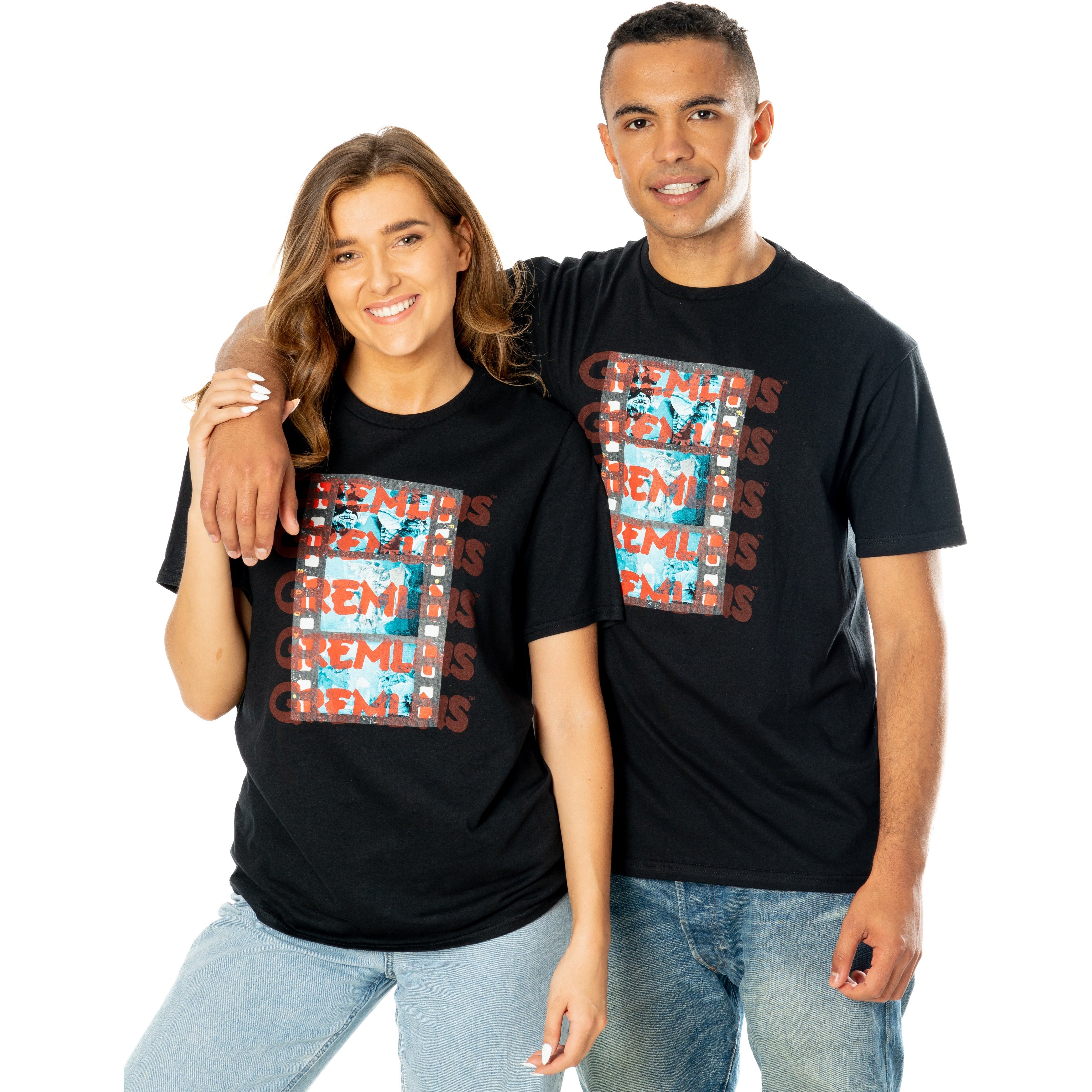 Koszulka dla dorosłych Gremliny czarna