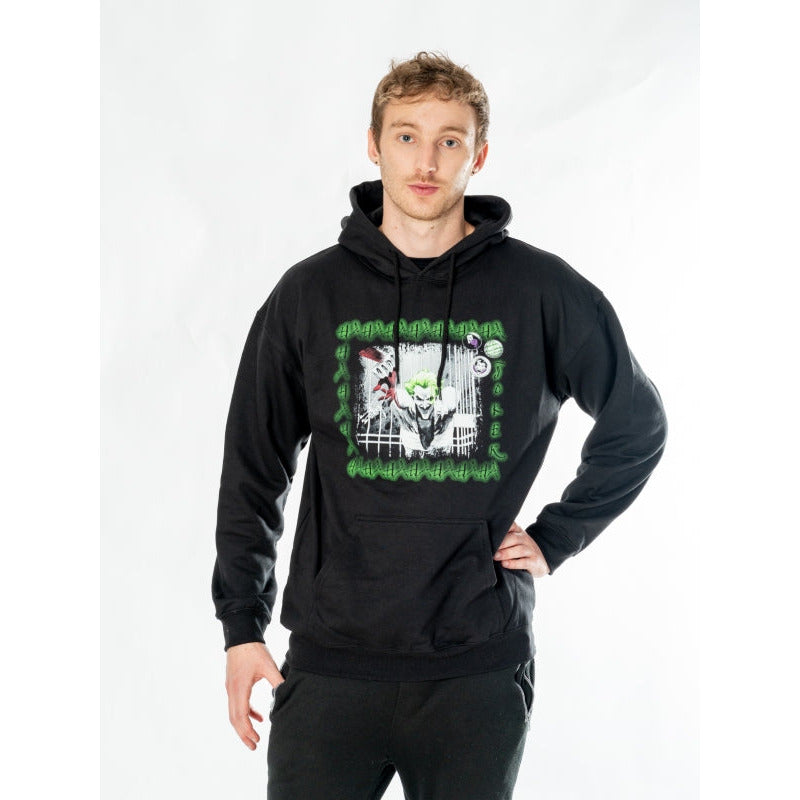 Bluza z kapturem Joker Black dla dorosłych Anime Keys