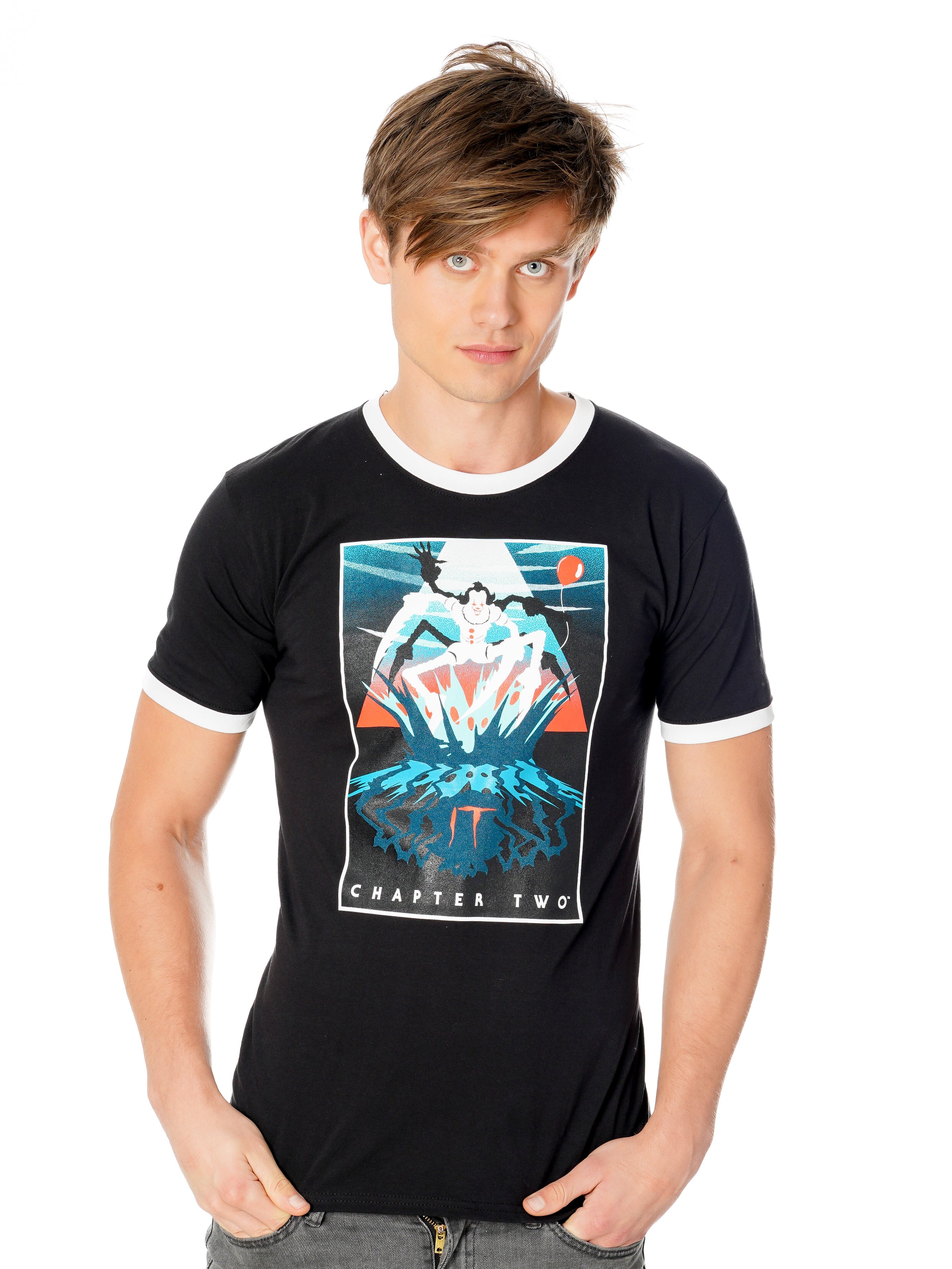 Koszulka z potworem z kanałów w stylu vintage