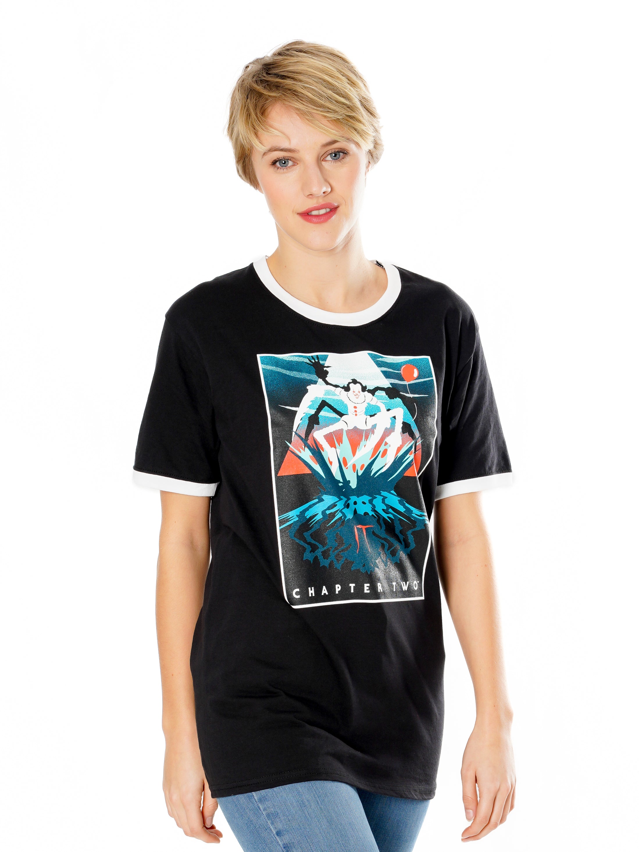 Koszulka z potworem z kanałów w stylu vintage