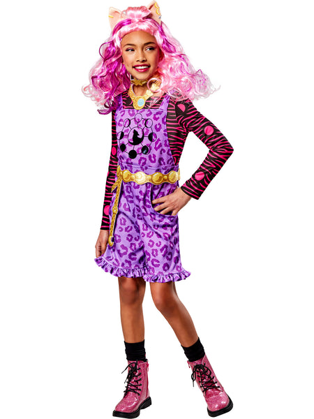 Deluxe kostium dla dzieci Monster High Clawdeen Wolf
