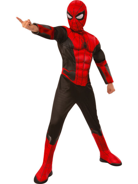 Kostium Spider-Man Czerwono-Czarny Premium