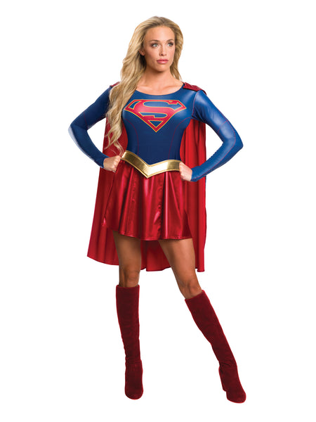 Kostium Supergirl dla dorosłych z serialu telewizyjnego Supergirl