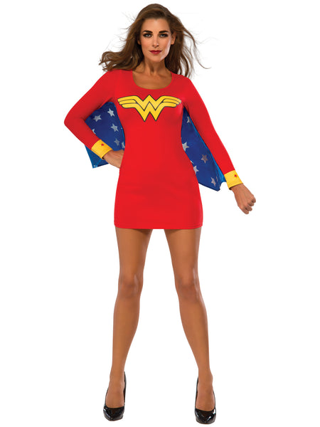 Kostium Wonder Woman dla kobiet Sukienka z Peleryną