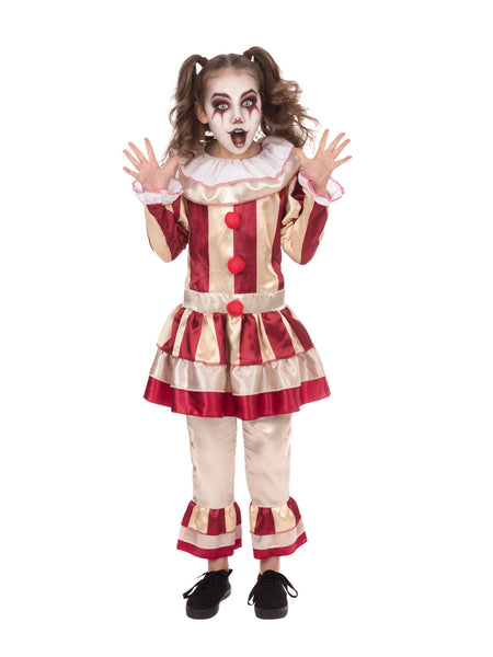 Kostium Klaun z Carnevil dla dziewczynek