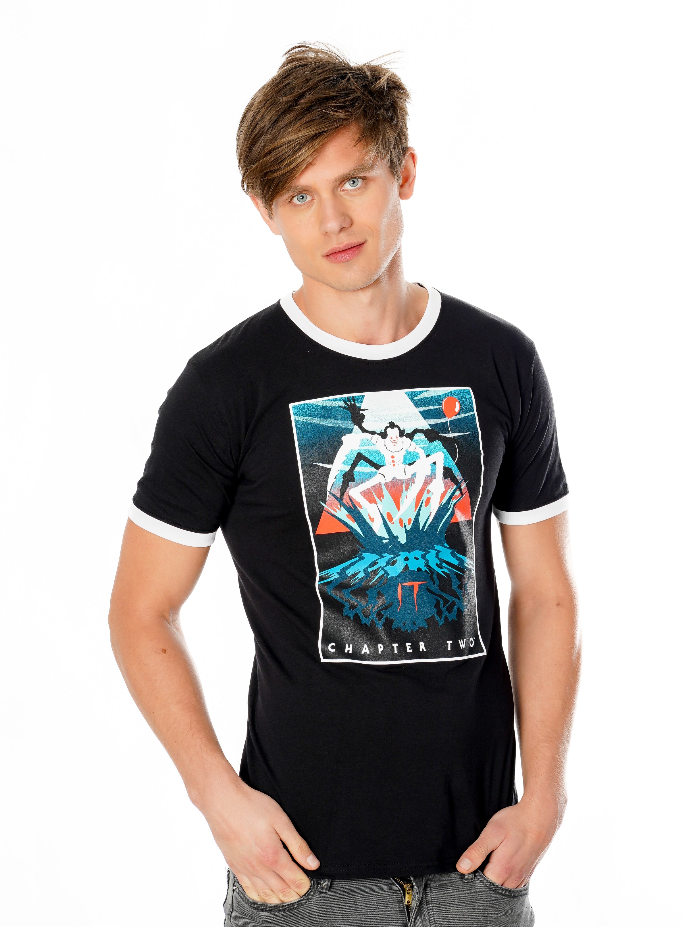 Koszulka z potworem z kanałów w stylu vintage