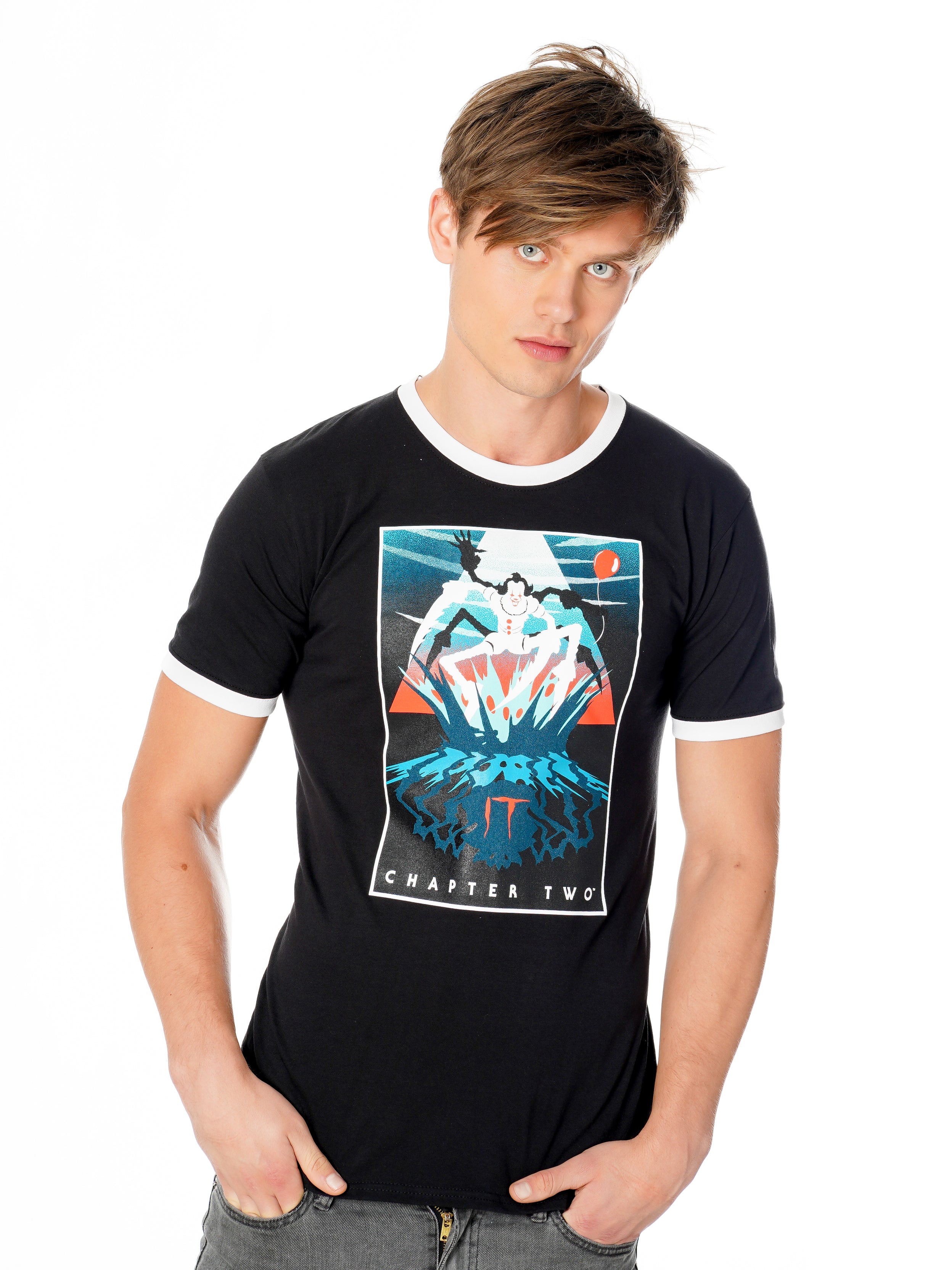 Koszulka z potworem z kanałów w stylu vintage